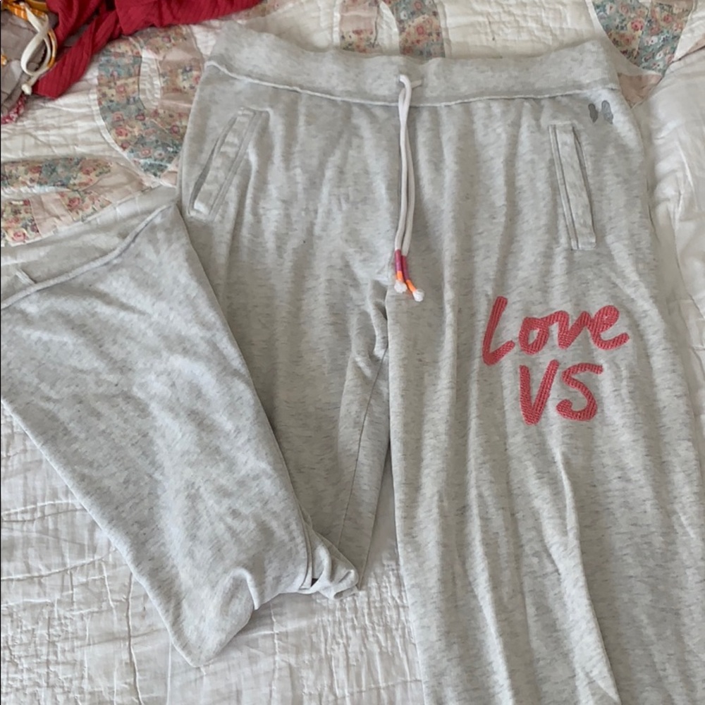 Victoria’s Secret sweat pants!